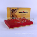 Custom high-grade luxury paper square packaging for chocolate